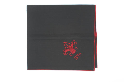Boy Scout Of America Black And Red Neckerchief