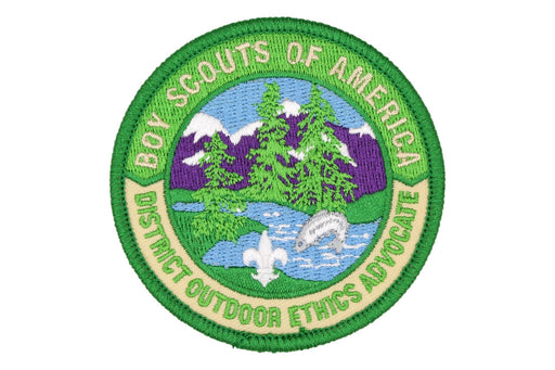 Leave No Trace District Outdoor Ethics Advocate Patch
