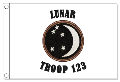 Lunar Patrol Flag