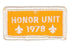 1978 Honor Unit Patch