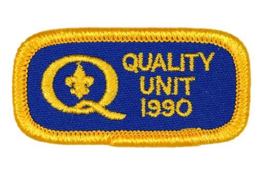 1990 Quality Unit Patch