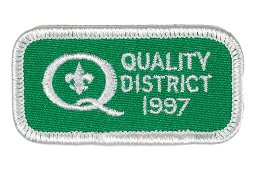 1997 Quality District Patch