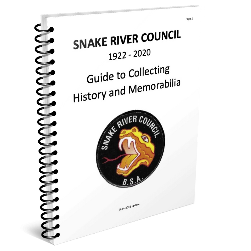 Guide to Collecting - Council 111 - Snake River Council