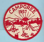 1957 Camporee Patch