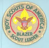 Blazer Scout Leader Patch 1990s