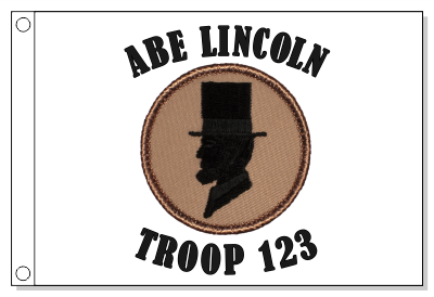 Abe Lincoln Patrol Flag