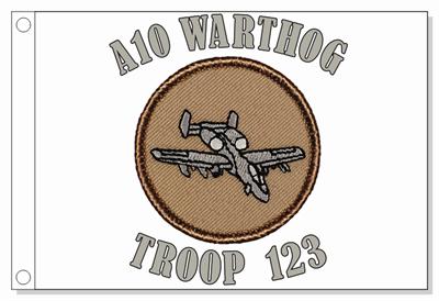 A10 Warthog Patrol Flag