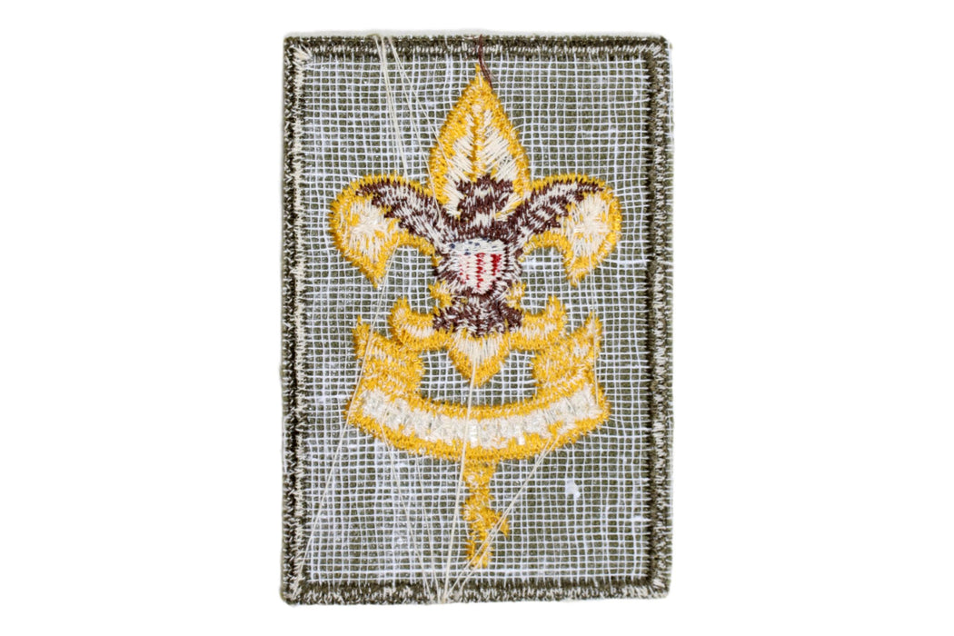 First Class Rank Patch 1960s Type 11B Rough Twill Gauze Back