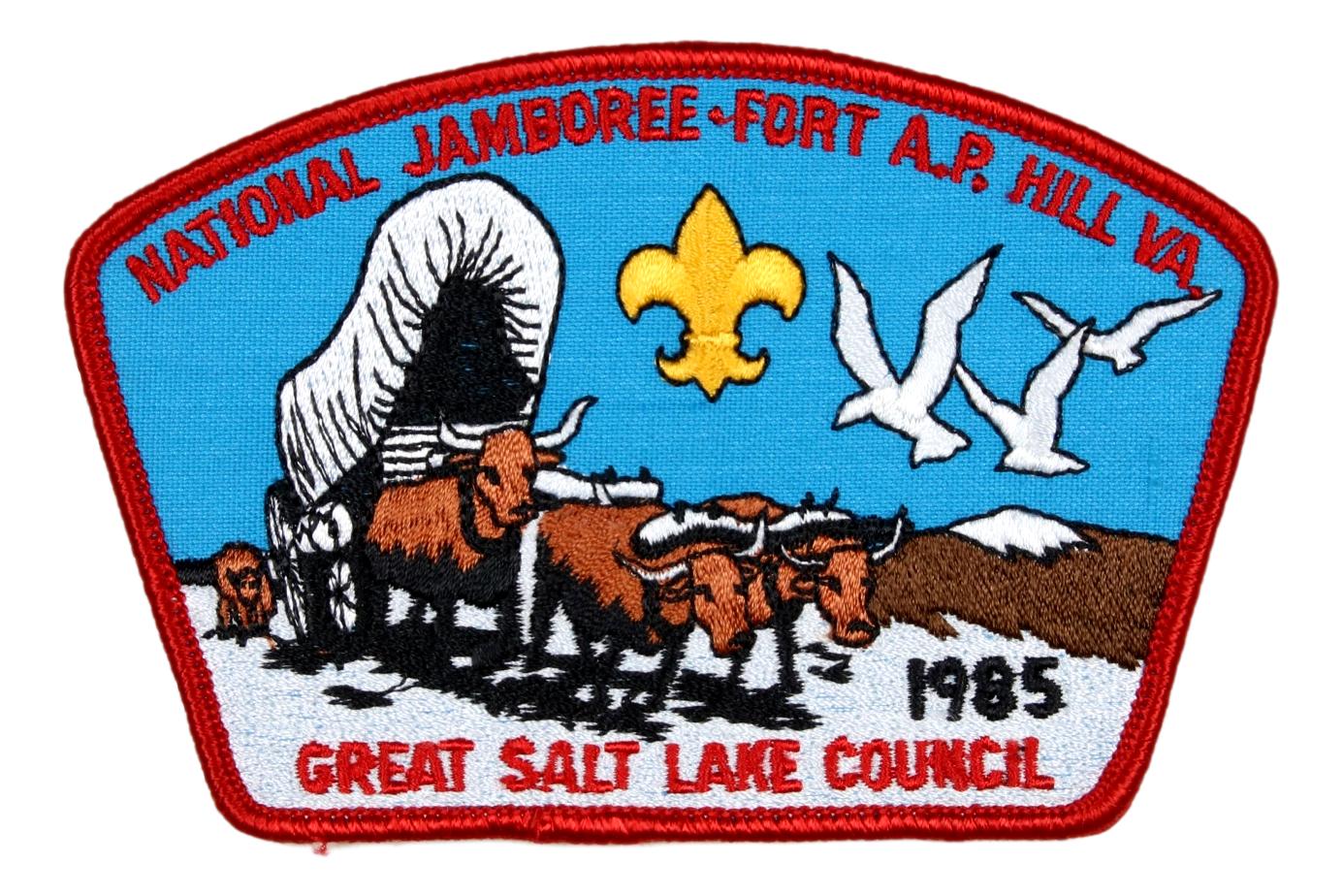 Great Salt Lake JSP 1985 NJ Red Border