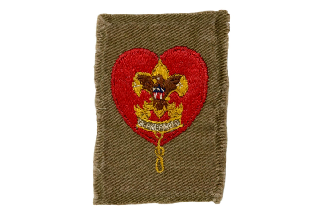Life Rank Patch 1930s Type 5A