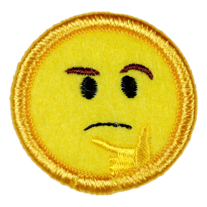 The Thinker Merit Badge Emoji