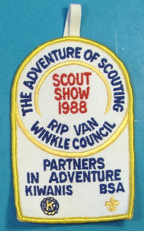 Rip Van Winkle Scout Show Patch 1988