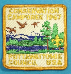 Pottawattomie Patch 1967 Conservation Camporee