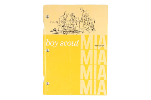 Boy Scout MIA Book 1960-1961