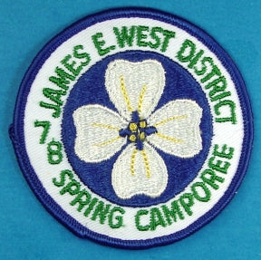 James E. West District 1978 Spring Camporee Patch