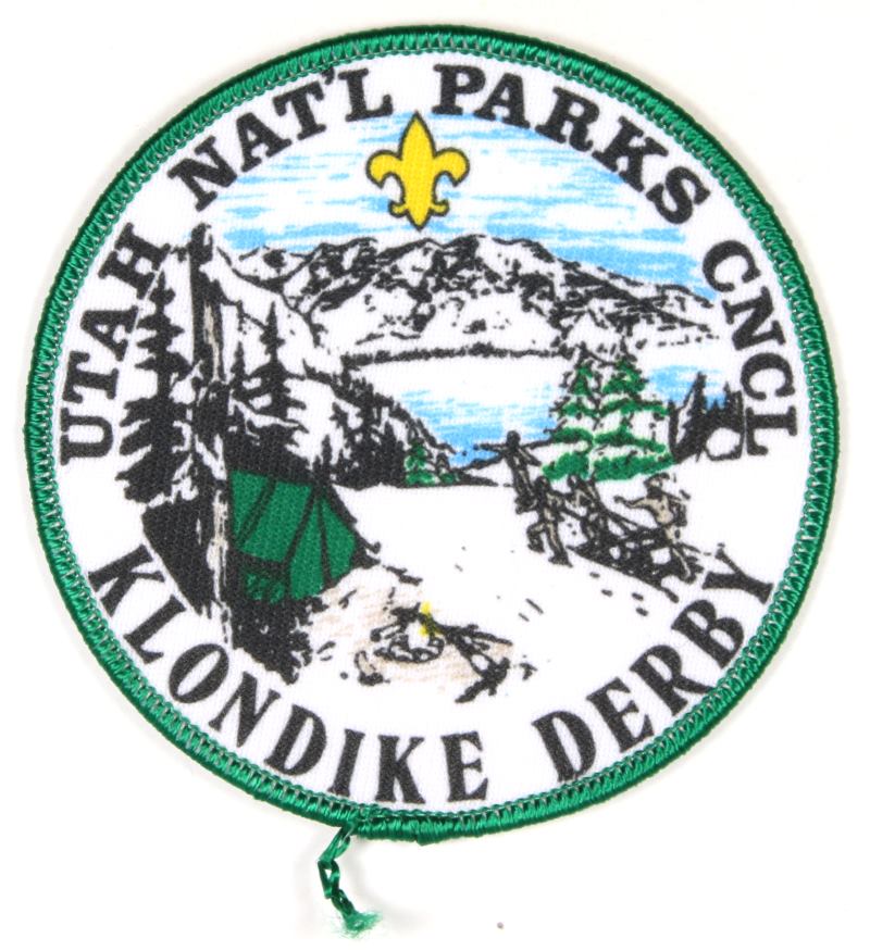 1986 Utah National Parks Klondike Derby Patch