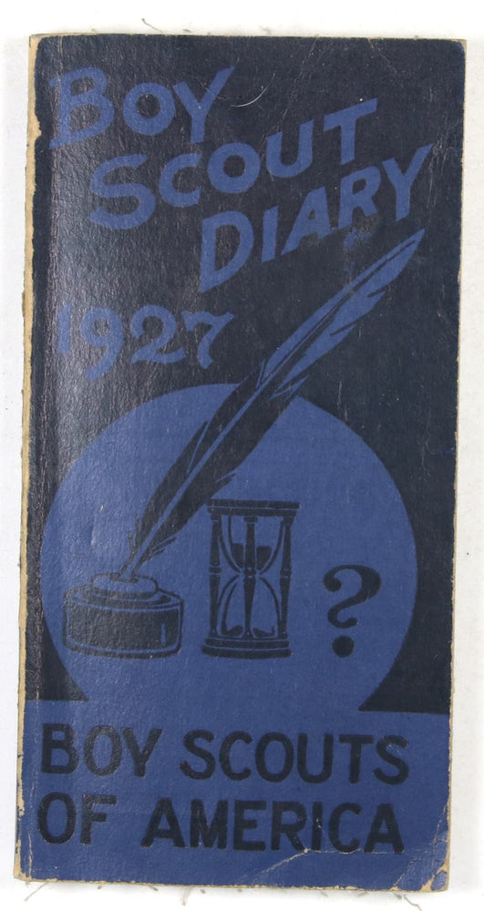 Boy Scout Diary 1927