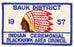 Sauk District Indian Ceremonial Patch 1957
