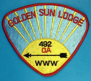Lodge 492 Patch P-1