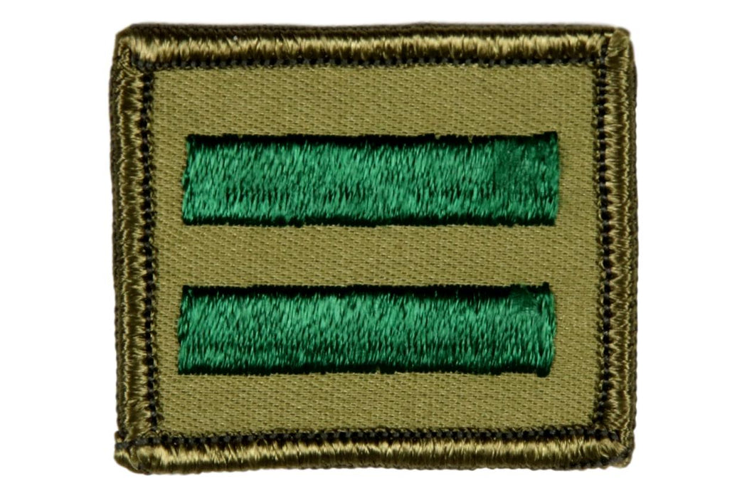 Patrol Leader Patch 1960s Rolled Edge