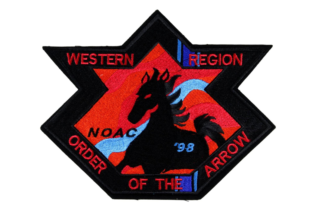 1998 NOAC Western Region Jacket Patch