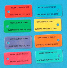 2010 NJ Kiosk Tickets Complete Set