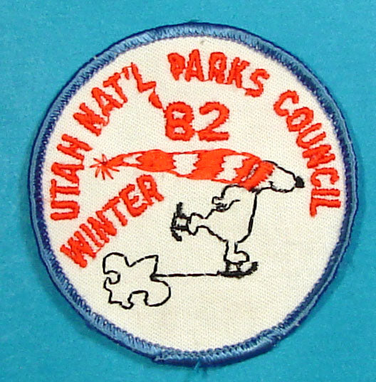 1982 Utah National Parks Winter Camp Patch
