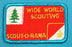 Scout - O - Rama Patch Wide World Scouting