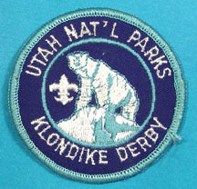 1978 Utah National Parks Klondike Derby Patch