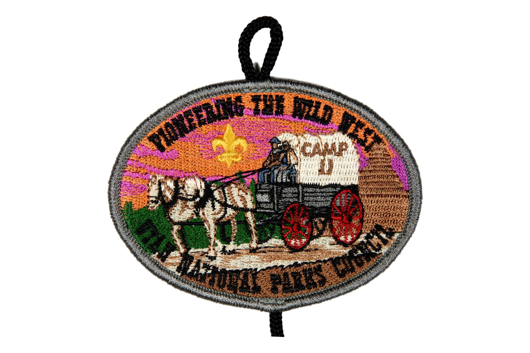 2008 Utah National Parks Patch Pioneering the Wild West