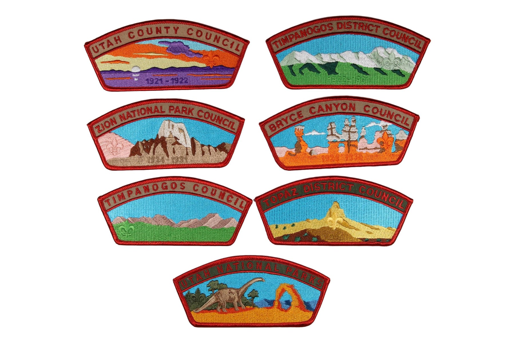 Utah National Parks CSP Set Council History