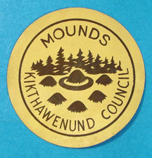 Mounds Camp Leather Patch