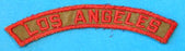 Los Angeles Red and Tan City Strip