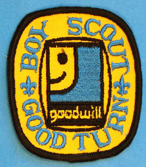 Boy Scout Good Turn Patch Goodwill