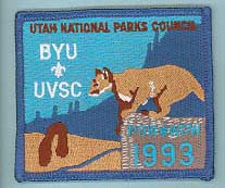 1993 BYU Merit Badge Pow Wow Patch