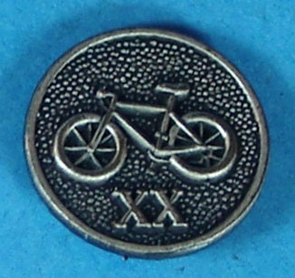 Great Western Trail Pin Bicycle 20 Miles