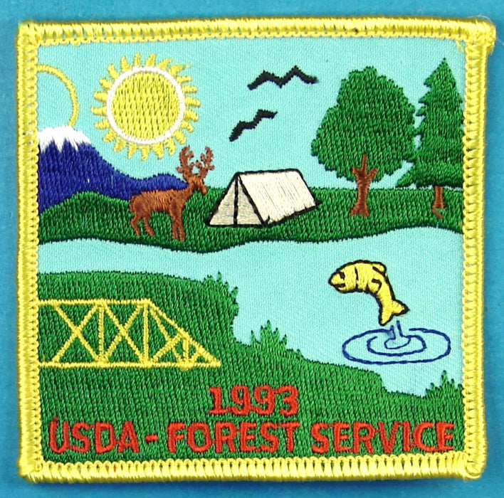 1993 NJ Patch Forest Service