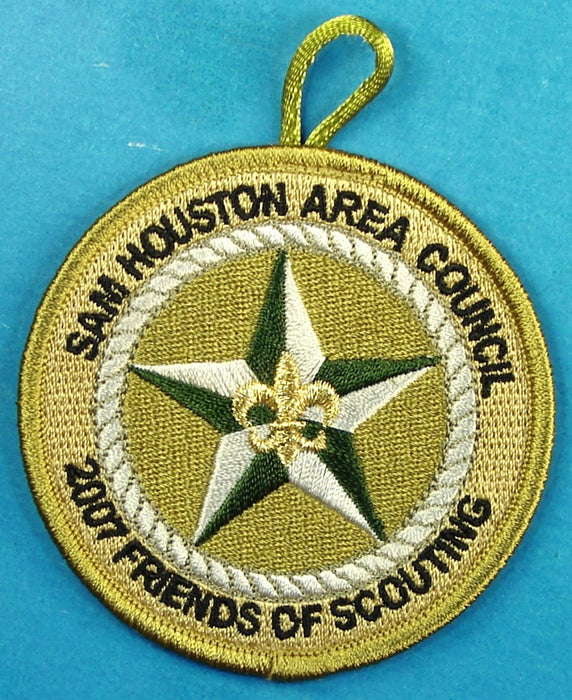 Sam Houston Area 2007 Friends of Scouting Patch