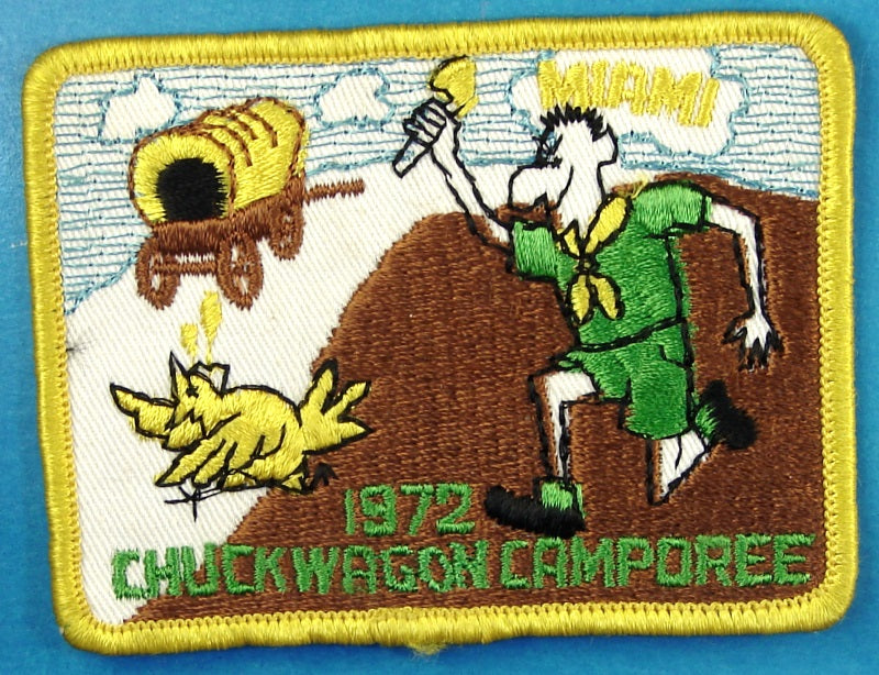 Chuckwagon Camporee Patch 1972