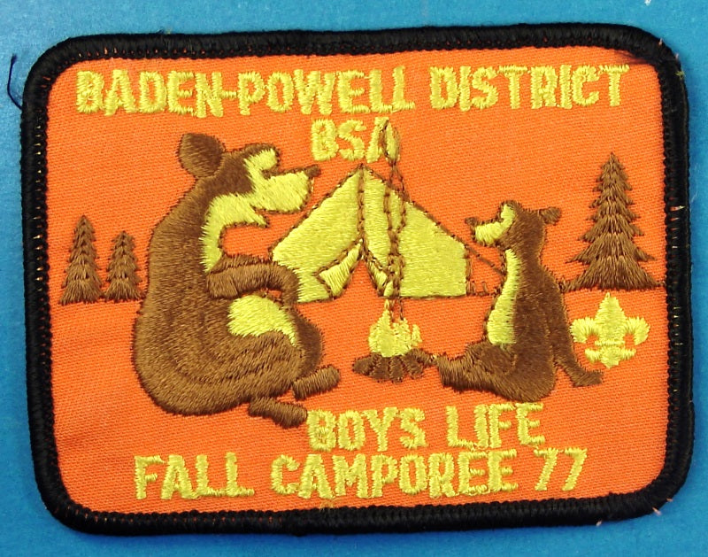 Baden Powell Fall Camporee 1977