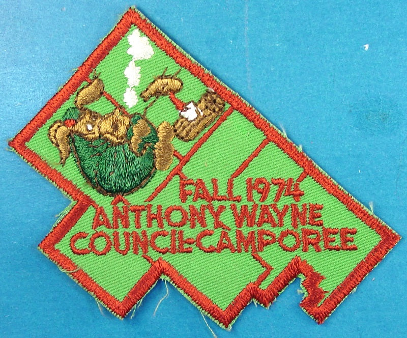 Anthony Wayne Fall Camporee Patch 1974