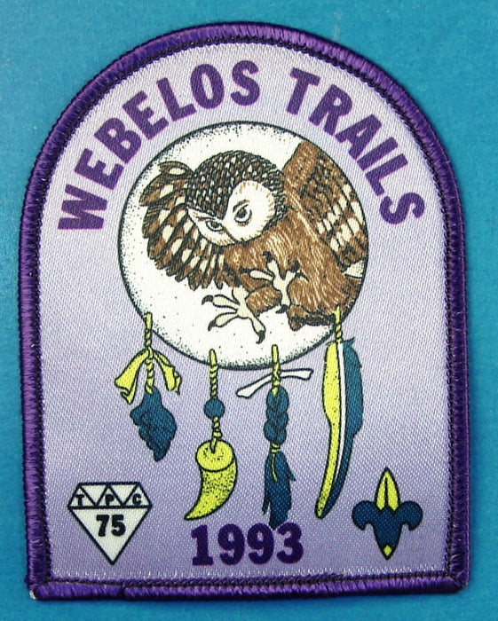 Webelos Trail Patch 1993
