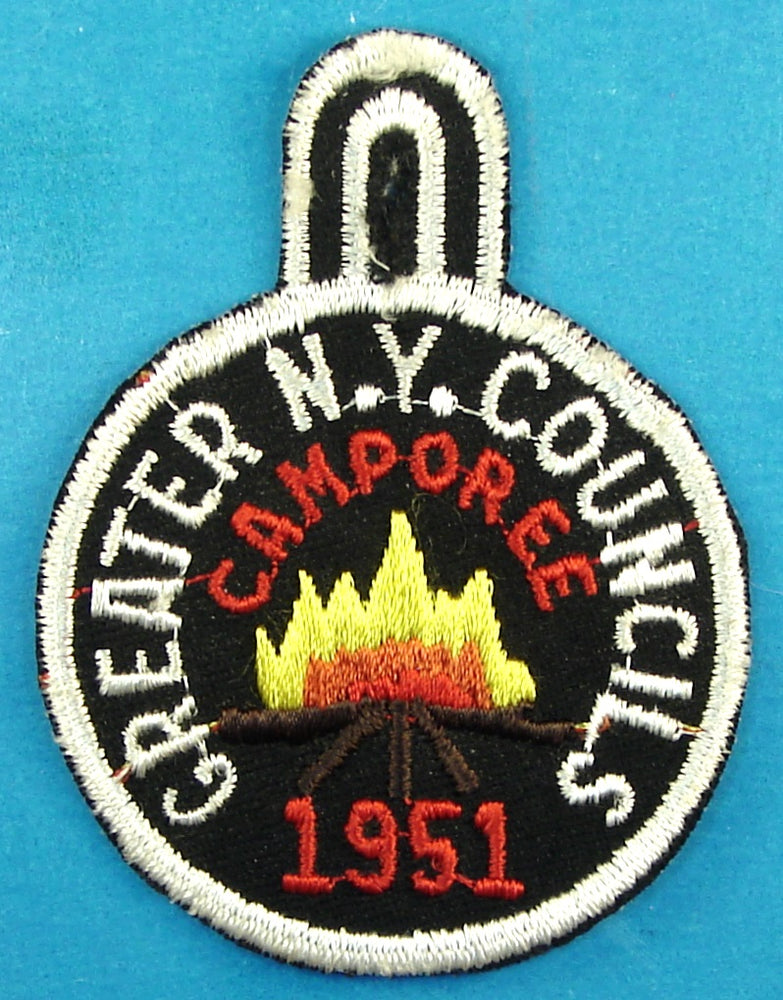 Greater New York Councils Camporee Patch 1951