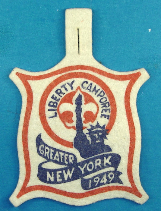 Greater New York Councils Camporee Patch on Felt 1949