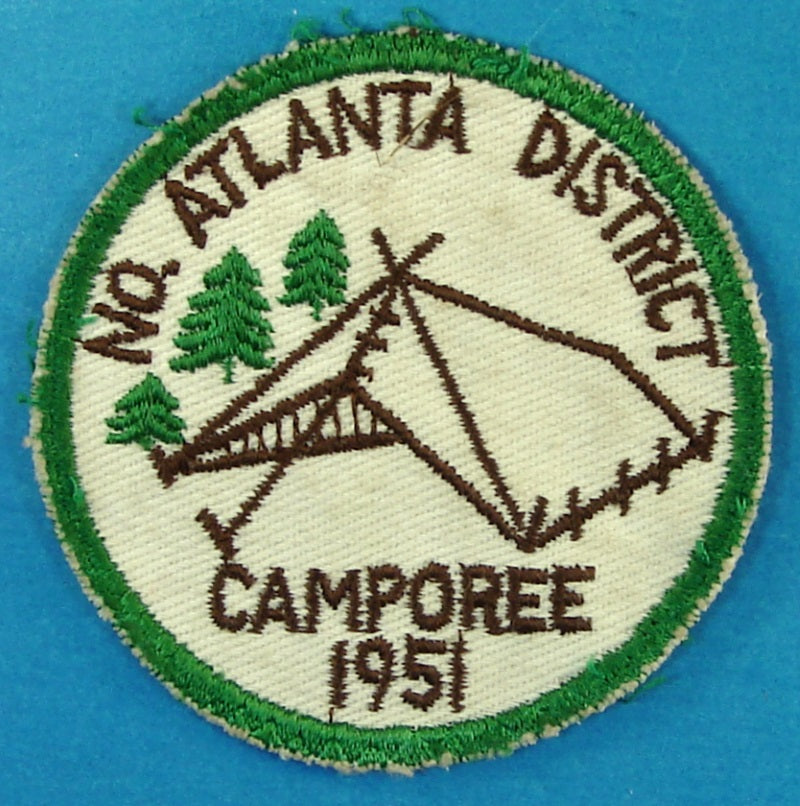 North Atlanta District Camporee Patch 1951