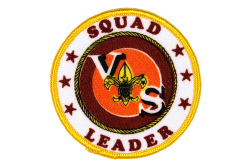 Squad Leader Patch Silk Screened
