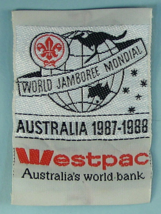1987-88 WJ Patch Westpac