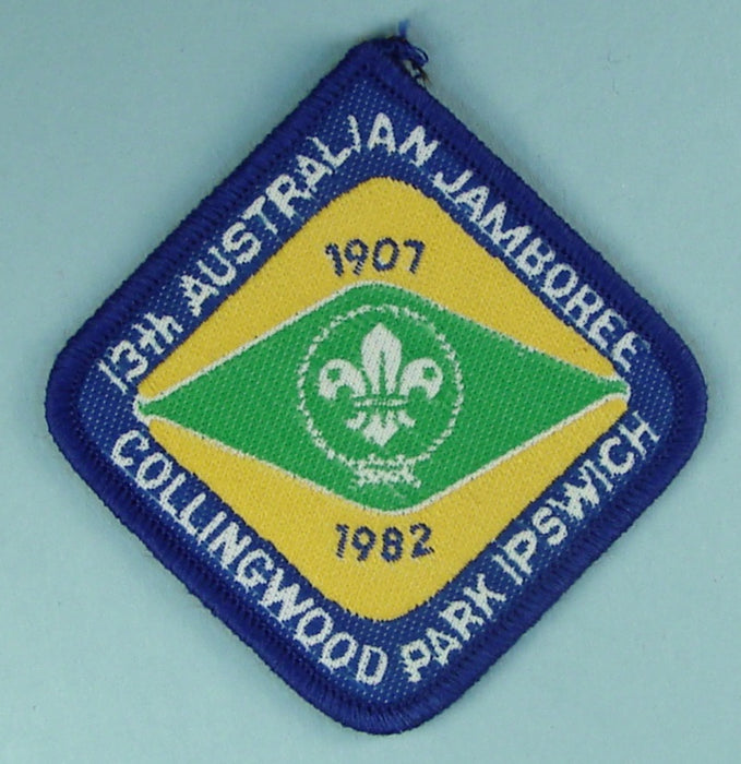 13th Australian Jamboree Patch 1982