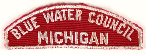 Blue Water Red and White Council Strip