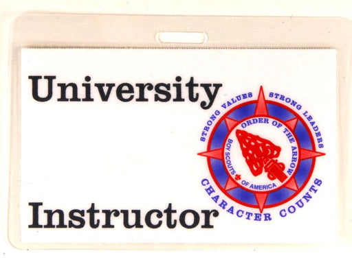 Section W5D Instructor Name Badge
